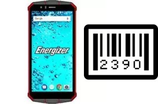 How to find the serial number on Energizer Hardcase H501S