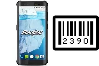 How to find the serial number on Energizer Hardcase H591S