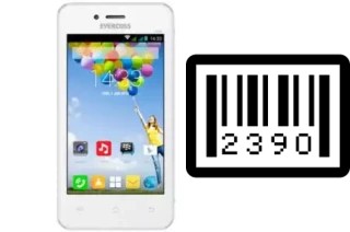 How to find the serial number on Evercoss A54B