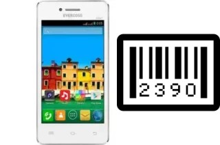 How to find the serial number on Evercoss A54C