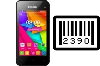 How to find the serial number on Evercoss A5A Star