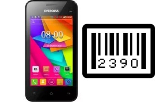 How to find the serial number on Evercoss A5A