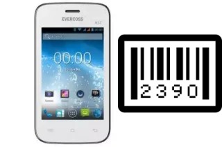 How to find the serial number on Evercoss A5C