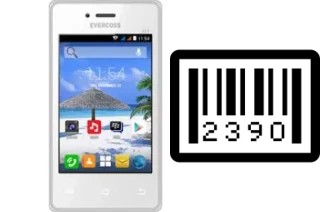 How to find the serial number on Evercoss A5T