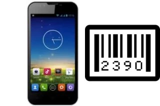 How to find the serial number on Evercoss A7V plus