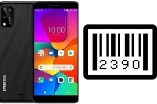 How to find the serial number on Evercoss M6