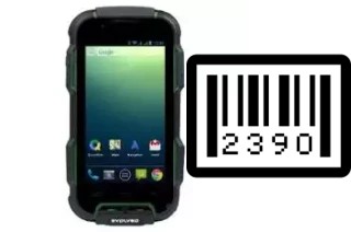 How to find the serial number on Evolveo StrongPhone D2