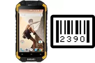 How to find the serial number on Evolveo StrongPhone Q9