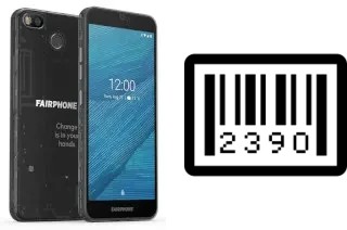 How to find the serial number on Fairphone 3