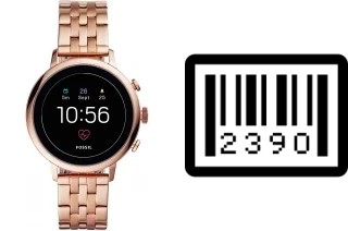 How to find the serial number on Fossil Gen 4 Venture