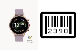 How to find the serial number on Fossil Gen 6 (42mm)