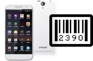 How to find the serial number on G-Plus Gplus M55