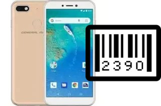 How to find the serial number on General Mobile GM 9 Go