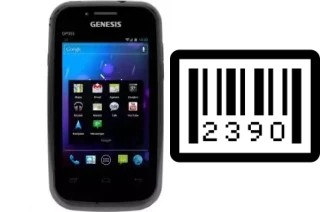 How to find the serial number on Genesis GP-353