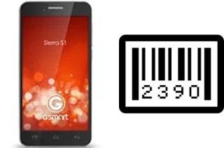 How to find the serial number on Gigabyte GSmart Sierra S1