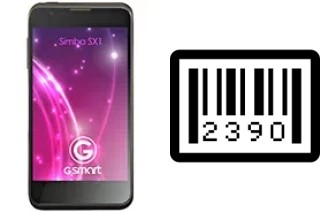 How to find the serial number on Gigabyte GSmart Simba SX1