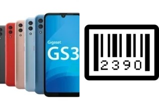 How to find the serial number on Gigaset GS3