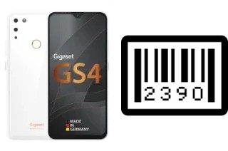 How to find the serial number on Gigaset GS4