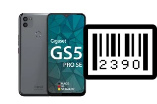 How to find the serial number on Gigaset GS5 PRO SE