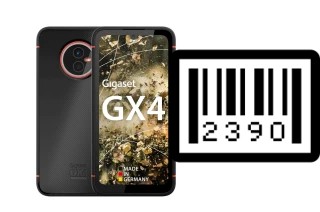 How to find the serial number on Gigaset GX4