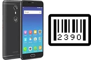 How to find the serial number on Gionee A1