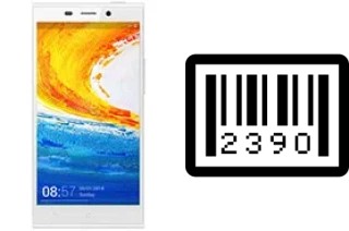 How to find the serial number on Gionee Elife E7