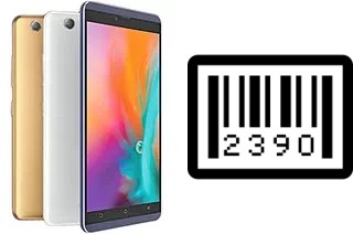 How to find the serial number on Gionee Elife S Plus