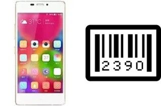 How to find the serial number on Gionee Elife S5.1