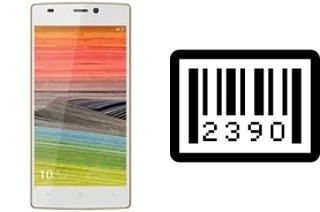 How to find the serial number on Gionee Elife S5.5