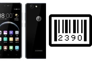 How to find the serial number on Gionee f106l