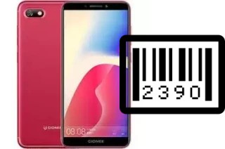 How to find the serial number on Gionee F205 Pro