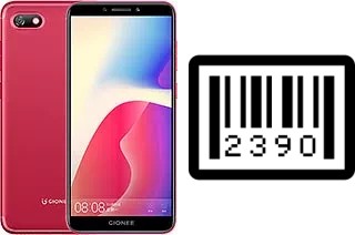 How to find the serial number on Gionee F205