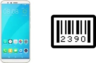 How to find the serial number on Gionee F6