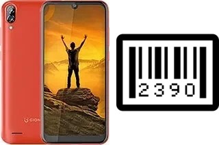 How to find the serial number on Gionee Max