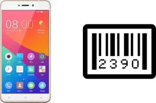 How to find the serial number on Gionee S5