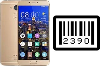 How to find the serial number on Gionee S6 Pro