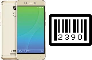 How to find the serial number on Gionee X1s