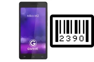 How to find the serial number on G_Smart GSmart Mika M2