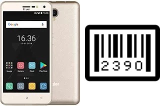 How to find the serial number on Haier G51