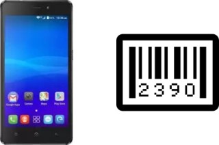 How to find the serial number on Haier L55