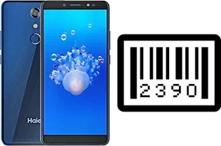 How to find the serial number on Haier L6