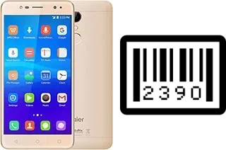 How to find the serial number on Haier L7