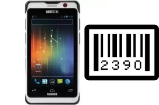 How to find the serial number on Handheld Nautiz X1