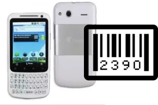 How to find the serial number on Hero H200 QWERTY