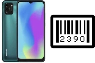 How to find the serial number on HiSense e50 lite