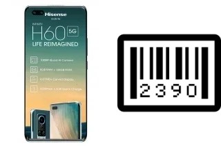 How to find the serial number on HiSense H60 5G