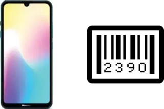 How to find the serial number on HiSense Infinity H30 Lite