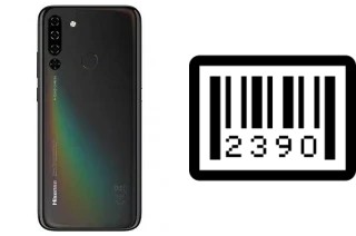 How to find the serial number on HiSense INFINITY H40 Lite