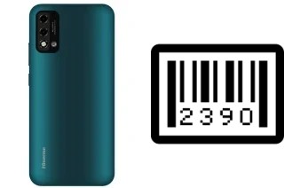 How to find the serial number on HiSense U50