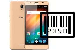 How to find the serial number on HiSense U989